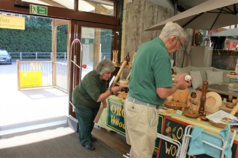 Dawn and Bert making sure everthing is working